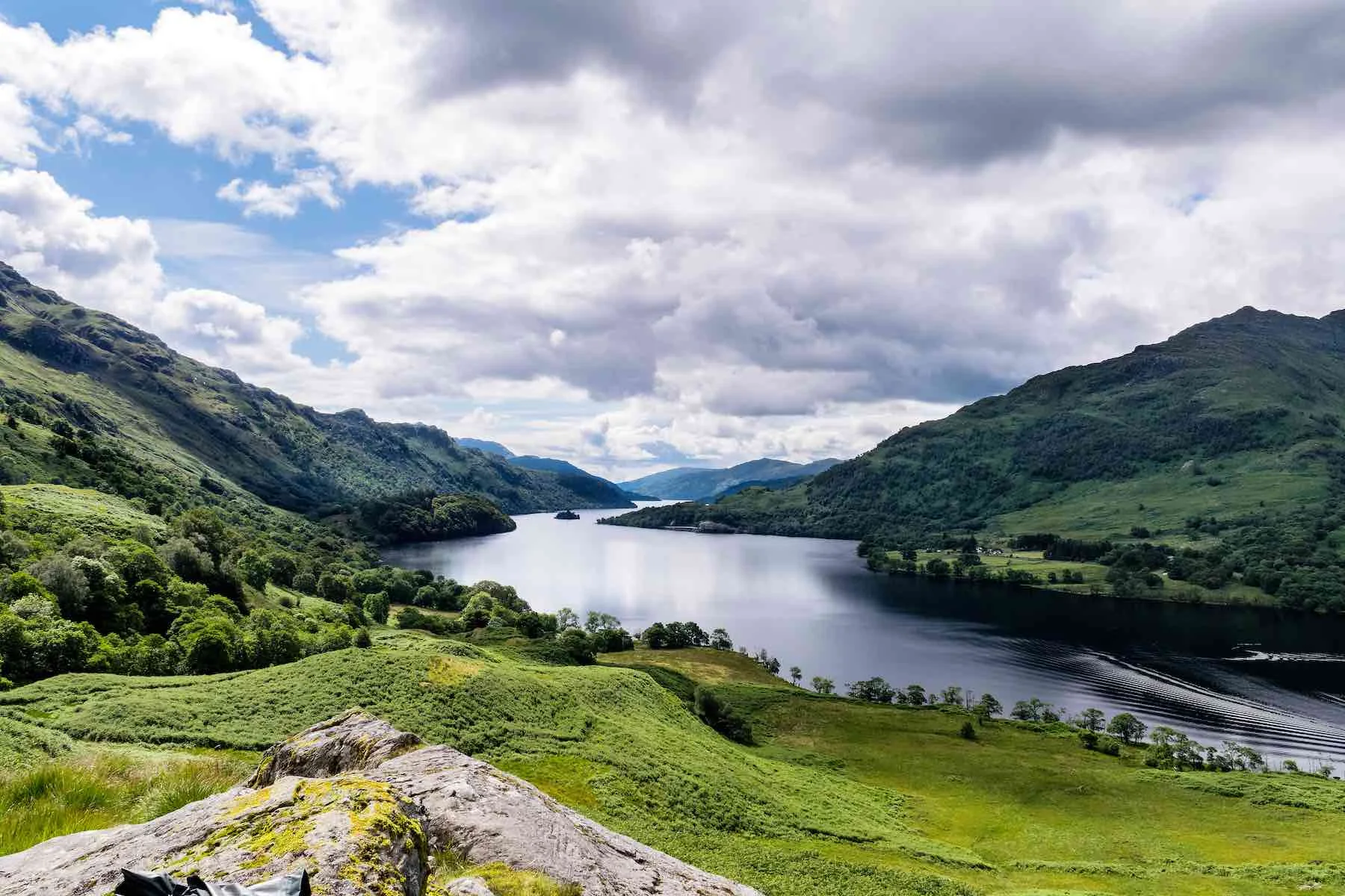 Scottish landscape — the setting for Scotch whisky